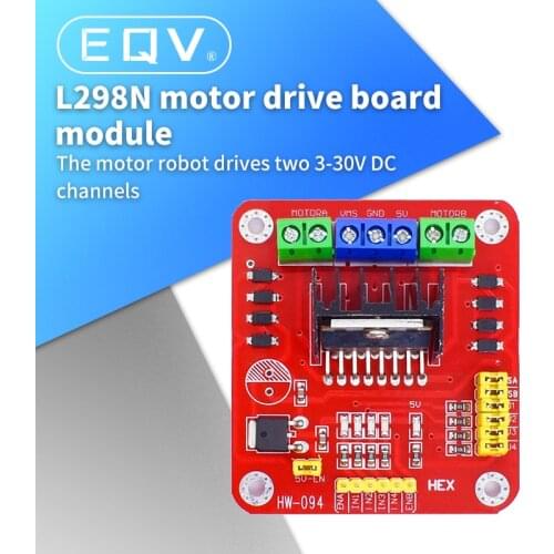 L298N DC Motor Driver Module Stepper Motor Dual H Bridge Max 20W 2A / Bridge For Arduino