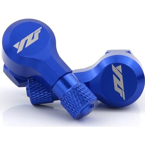 Motorcycle Front and Rear CNC Wheel Tubeless Tire Valve Stems 90 Degree 11.3mm Fit For Yamaha YZF R1 R1M R3 R6 R25 R125 750R