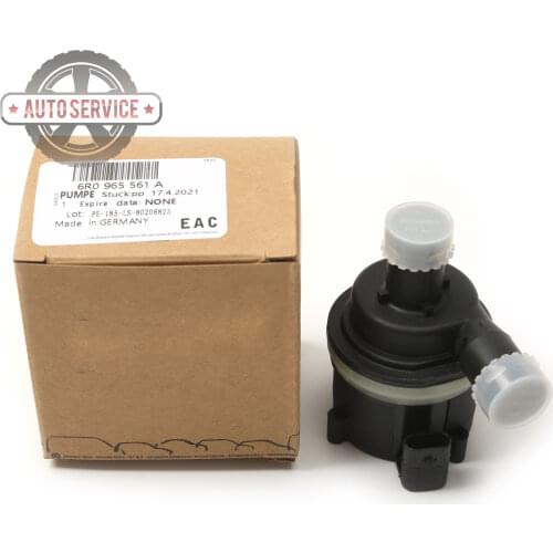 NEW 6R0 965 561A Additional Electric Coolant Water Pump For Audi A1 RS4 RS6 RS7 VW Jetta 1.4L Polo Passat Skoda Seat 6R0965561A
