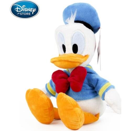 Disney Donald Duck and Daisy Plush Hot Toys Animal Stuffed Toy PP Cotton Dolls Birthday Christmas New Year Presents for Kids