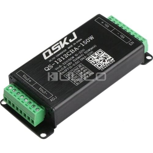 5 PCS/LOT DC to DC Converter DC 6~32V to 0.8~28V 15A 150W Boost-Buck Power Supply Adjustable Voltage Regulator/Power Adapter