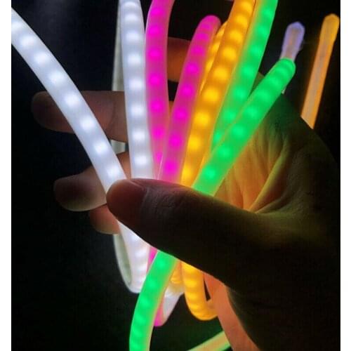 Dimmable Neon Sign 12V LED Strip light SMD 2835 120LEDs/M Rope Tube lamp Tape Touch Dimmer For Home Christmas Holiday Decoration
