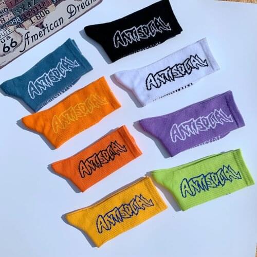 Drop Ship Adult Mid Calf Crew Anti Cotton Street Fashion Socks First Class Rate Golf Ball Table Ttennis Outdoor Gym Social Men