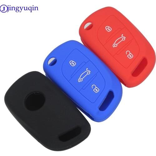 10pcs Pusakieyy 3 B SILICONE CASE COVER FOR CITROEN C1 C2 C3 C4 C5 DS3 DS4 DS5 DS6 CAR FLIP REMOTE KEY SHELL BLANK For Peugeot