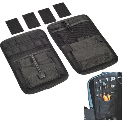 Motorcycle Saddlebag Trunk Inner Toolkit Toolbags Case for Harley Softail Dyna Touring CVO Street Road King Glide Ultra Limited