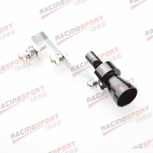 Universal Turbo Sound Exhaust Whistle Fake Blow Off BOV Simulator Black