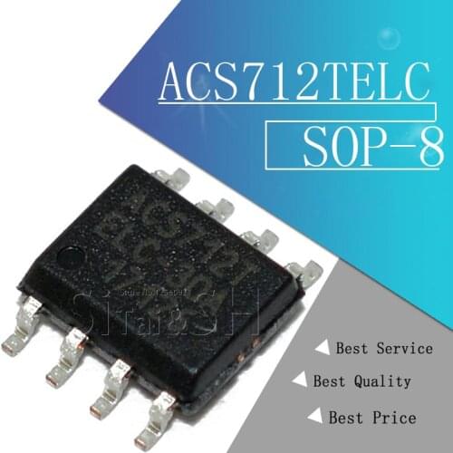 1PCS ACS712TELC-30A ACS712T ELC-30A ACS712 SOP8 Current Sensor AC/DC Current 5V 30A