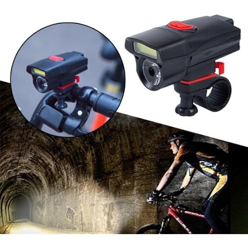 Bicycle Light 6 Mode Bike LED Cycling Front Light Bike Lights Lamp Torch Waterproof Night Ride Handlebar Flashlight Headlight