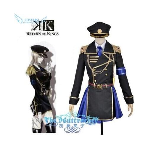 High Quality Anime K Second Season Awashima Seri Uniform Cosplay Costume , Perfect Custom For You