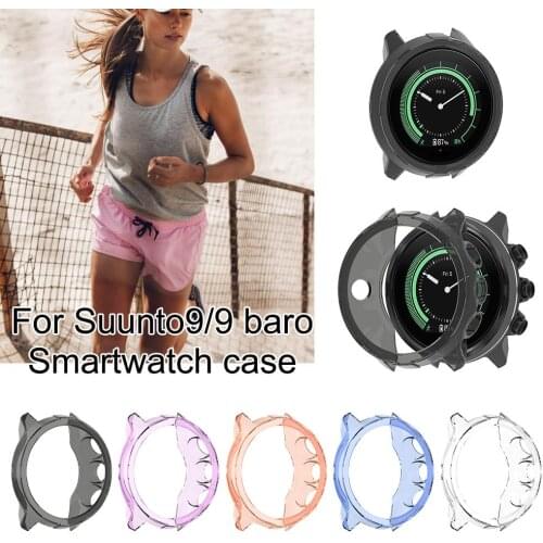 High-quality TPU Watch Case Cover Durable Universal Smartwatch Protective Shell Comprehensive Protection Cover For Suunto 9