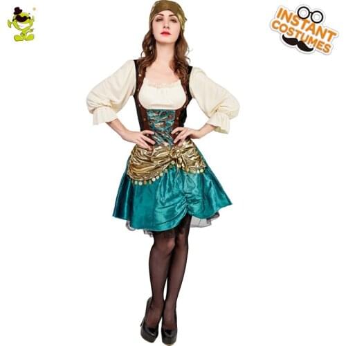 Womens Zingara Princess Dress Costume Role Playing Decoration Carnival Halloween Party Costume for adult