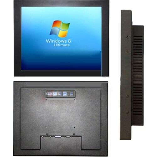 17 inch touch screen LCD Monitor outdoor industrial A170XGA LCD Monitors 1920*1080 Resolution, Wall hanging hole 100 * 100MM