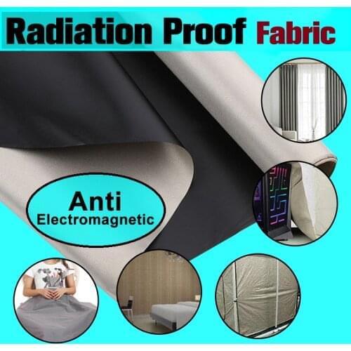 1 Meter EMF Anti Radiation Electromagnetic Blocking Fabric Shielding Material DIY Garment Appearl Card Package Accessory