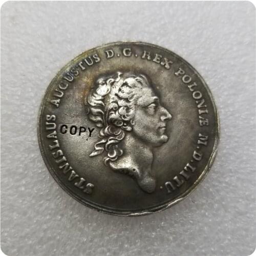 1771 Poland THALER S.A.P. - STANISLAUS AUGUSTUS Rex Pol Copy Coin commemorative coins-replica coins medal coins collectibles