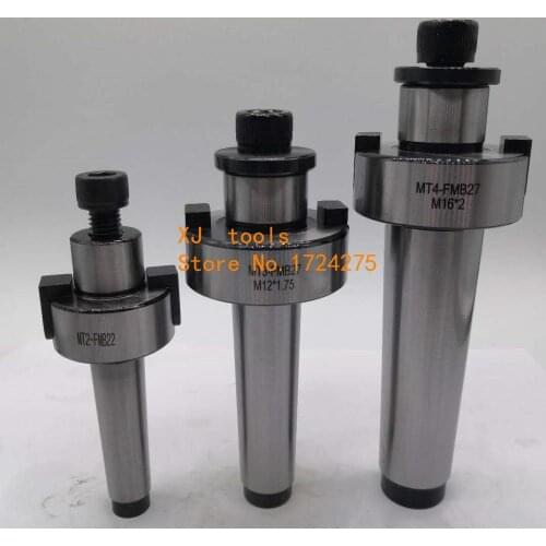 1pcs MT2 MT3 FMB22 FMB27 FMB32 Tool holder Morse mtb2 m10 mtb3 m12 mt fmb face mill morse 2 3 tool holder lathe spindle chuck