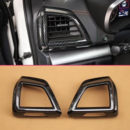 For 2017 2018 2019 2020 Subaru Impreza Crosstrek XV Dashboard Side Air Vent Cover Surrounds