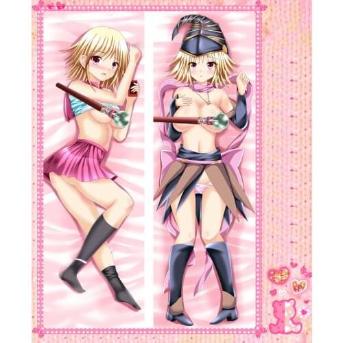 Japanese Anime Cartoon Yu Gi Oh Double sided hugging Pillow Case Pillow Cover Pillowcase Peach Skin 2 Way 77046