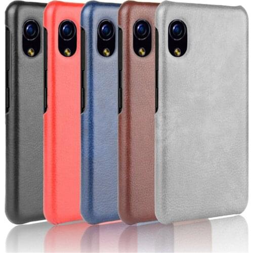 Rakuten Mini Case Matte Litchi Striae PU Leather Thin Hard Back Cover Case For Rakuten Mini Shell Cover Phone Cases