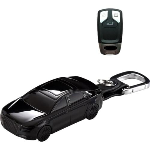 Car Model Shape Car Remote Key Cover Case Shell For Audi A4 Allroad B9 Q5 Q7 TT TTS 4M 8S 2016 2017 2018 Accessories