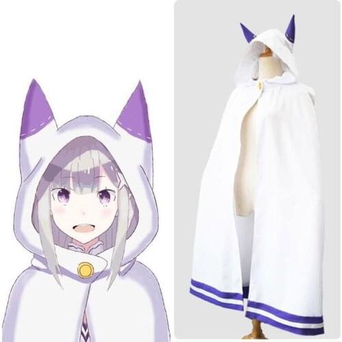 Re From Scratch To Live In A Different World Amelia Emilia Cos Clothing Ear Cloak