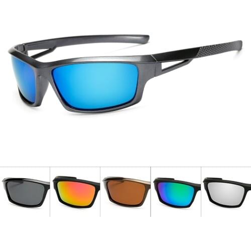 NOMANOV 2018 NEW Sport Polarized Sunglasses Colorful Mirror Coating Anti-wind UV Sports Goggles