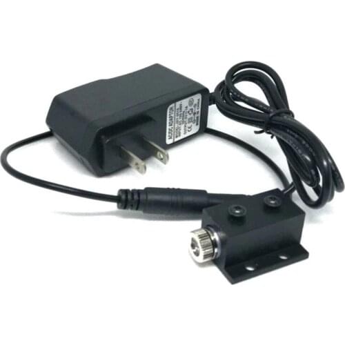 Positioning Focusable LED Lights 650nm 5mw Focus Line Beam Red Diode Laser Module w AC Adapter DJ Lights Dia 12mm 1230