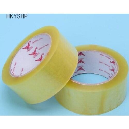 HKYSHP 1 PCS 4.5cm*100m Packaging Sealing Transparent Tape Packaging Tape school office supplies