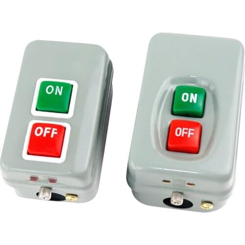 Direct selling press button switch KH-305/201 start button switch three-phase power with press button switch control button