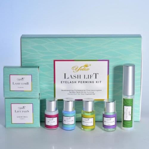 Yelix Eyelashes Perm Set Eyelash Perm Set Eyelash Perm Simple Perm Keratin Perm Eyebrow Wild Eyebrow Makeup For Eyelash Growth