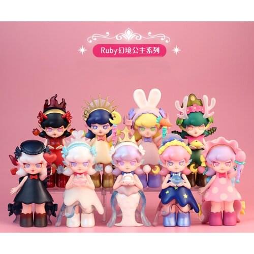 Blind Random Box Toys Lot Phantasmagoria Of Dim Princess Figure Bag Surprise Anime Guess Doll Toy For Gift Collection 8Pcs/Set