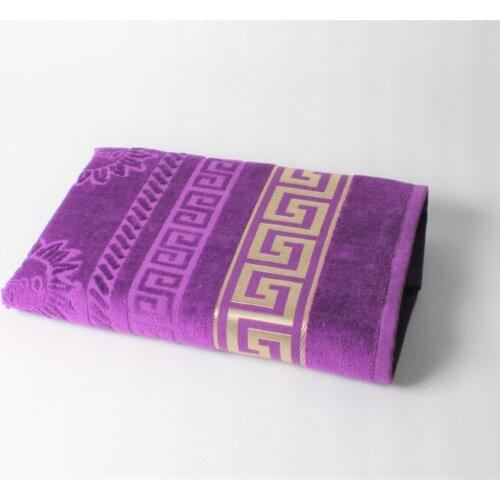 Premium Greek Velvet 100% Cotton Jacquard Flush Pattern Soft Towel Face Towel 50x90 cm Bath Towel Hair Towel hand Towel