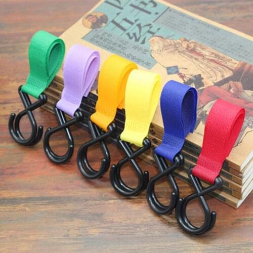 1PC New Baby Stroller Armrest Hook Colorful Car Seat Accessories Baby Car Seat Accessories Stroller Organizer Tool