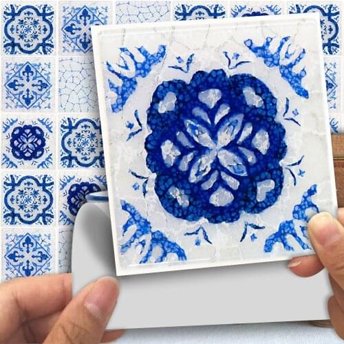 18pcs/set Removable Matte 3D Tile Stickers Cover 0.18m*2 Self-adhesive Waterproof Furniture Home Decor Wall Sticker Art Decals