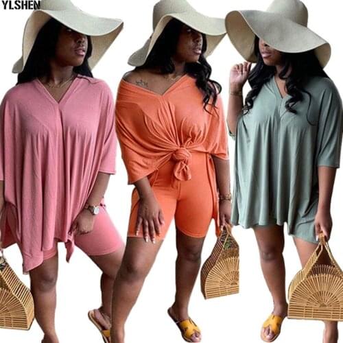African Dresses for Women 2 Two Piece Set Dashiki Bodycon Shorts + Tops Dress African Clothes Bazin Fashion Robe Africaine Femme