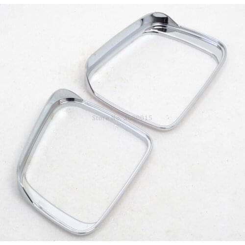 For Jeep Grand Cherokee 2014-2016 2017 2018 Accessories Exterior Side Mirror Visor ABS Chrome Covers Trim Molding Car styling