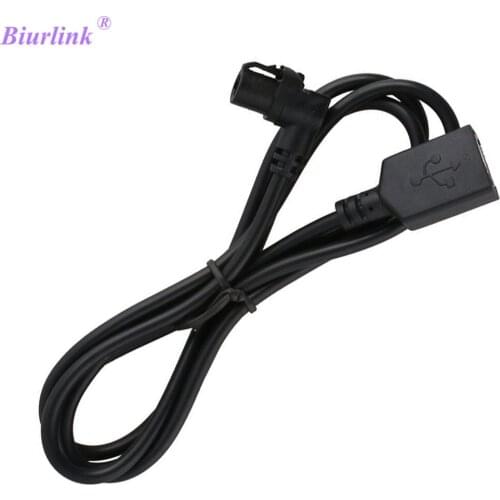 Biurlink Car Radio USB Adapter Wiring USB Cable for Voilkswagen Stereo RCD510 Plus RNS315 Plus