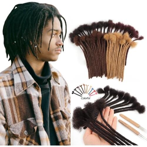 |Vast Dreads| 100% Human Hair Dreadlocks Locks Extension Locs Rastas Humano Black Man