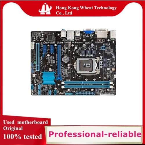 For ASUS P8B75-M LX Motherboard Socket LGA 1155 DDR3 SATA3 For Intel B75 Original Desktop Used Mainboard