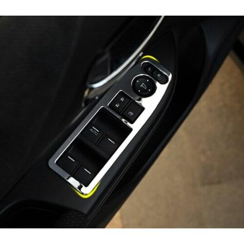 For Honda Accord 2014-2016 Window lift Key panel frame sticker Reading lamp decorative sticker