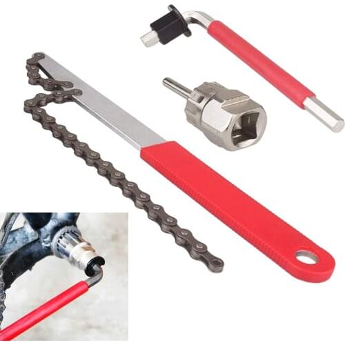 Bike Cassette Removal Bicycle Sprocket Remove Tools Remover 8mm Hex Spanner