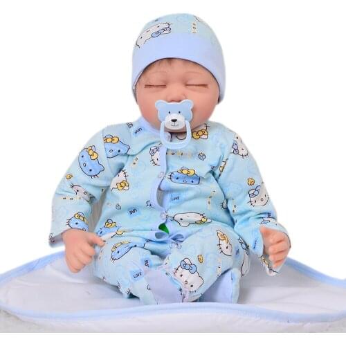 22inch Lifelike Reborn Baby Dolls handmade simulation Babies Doll 55cm So Truly fashion Model Doll Toddler birthday Xmas gifts