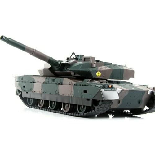 Simulation Type 10 MBT Model Electronic Large Charging Battle Remote Control 1:24 RC Type 10 Main Battle Tank Toys For Boys Gift