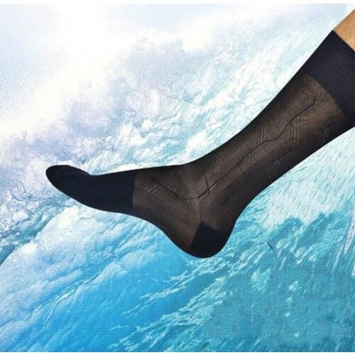Tube Socks Mens Formal Dress Socks For Business Men Erotic Formal Dress Socks Sexy Sheer Transparent Socks Mens Socks