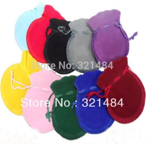 Wholesale!!! 1000pcs 7x9cm Gift Packing Jewelry bags/ Velvet pouches
