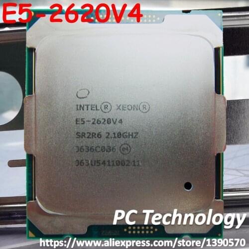 Original Intel Xeon Processor oem E5-2620 V4 2.10GHz 8-Core 20M E5 2620V4 FCLGA2011-3 85W official E5-2620V4 100% good quality