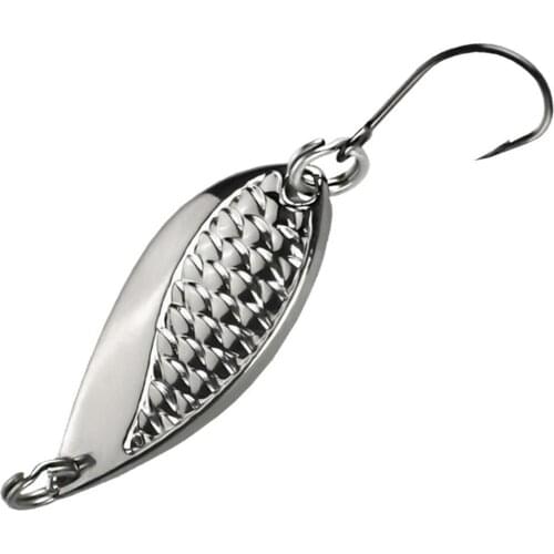 Zinc Alloy Fishing Lure Bait 2.5g 5g Metal Fish Scale Sequin Bait Freshwater Simulation Artifical Bait Fishing Lure Accessories