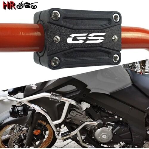 With Logo GS For BMW G310GS F750GS F850GS R1200GS R1250GS Motorcycle Engine Guard Protection Bumper Crash Bar Decorative Block