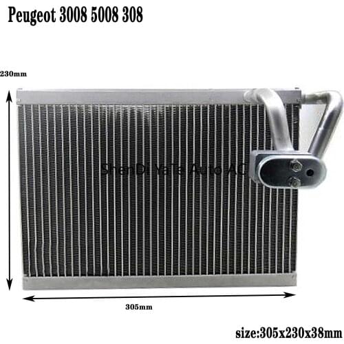 Car Air conditioning Evaporator Core For Peugeot 3008 5008 307 308 508 Citroen C4I DS5 6480.96 6480.97 6480.K9