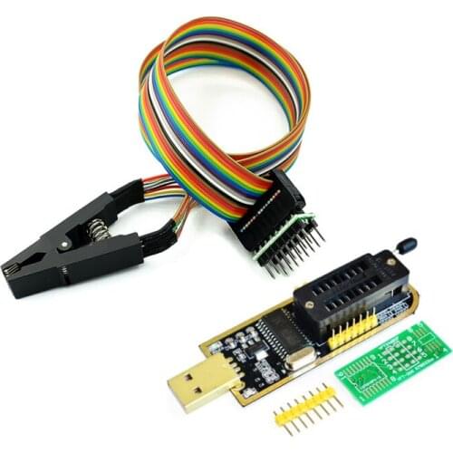 Update version SOIC16 SOP16 Test Clip For EEPROM 93CXX / 25CXX / 24CXX in-circuit programming