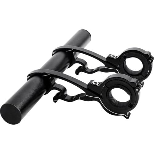 10-20CM Alloy/carbon Fiber Bicycle Handlebar Tape Extender Extension Bracket Single Tube Handle Stand Lamp Bike Accessories Mtb